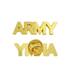 Personalizado Metal Ouro e Prata Chapeamento Marca Alfabeto Carta Palavras Sinal Lapela Pins Emblema Pins Bespoke Logo Design Broches - Product Image 2