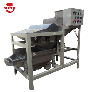 Fabriekslevering Automatische Roestvrijstalen Noten Slippende Pistache Cashewstrip Snijmachine Hazelnoot Pinda Amandelsnijmachine - Product Image 4