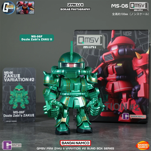 8 Stks/set Bandai Originele Qmsv Mini Zaku Tweede Generatie Gundam Blind Box <span class=keywords><strong>Model</strong></span> Beweegbare Figuur Ornament Geschenk - Product Image 3