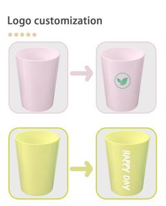 Vasos Ecológicos de 9 oz para Niños, Regalo para Fiestas, Vasos Irrompibles para Estadios, para Jugo/Leche/Cerveza, Mini Tazas de Viaje de Plástico para Café - Product Image 4