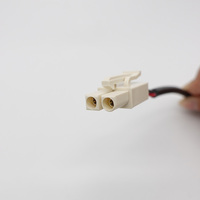 Kabel Harness Konektor Tahan Api OD5.5MM ID2.1mm DC Moulding Plug ke Jst 2 Pin Berkualitas Tinggi