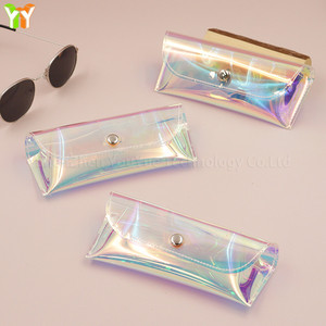 Étui pour lunettes de soleil en TPU porte-lunettes de voyage affichage PVC mode lunettes de soleil poche avec <span class=keywords><strong>bouton</strong></span> magnétique poussoir - Product Image 5