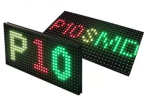 LED açık alan su geçirmez projektör reklam ekranı p10 birim kurulu kırmızı masa çubuk haddeleme ekran yürüyüş ekran
