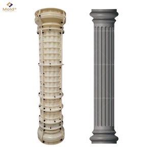 Moule Pilier Colonne Romaine Ronde en Béton, Injecté Plastique, pour Poteaux de 18cm, 20cm, 25cm, 30cm, 35cm, 40cm, 50cm, 60cm de Diamètre - Product Image 5