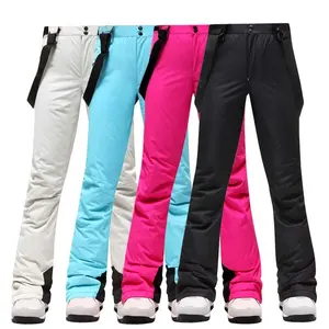 保暖雪裤冬季新款冬季滑雪皮裤户外高品质雨衣防水运动服女裤
