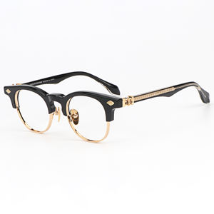 Nouvelles montures de lunettes tendance effet écaille pour femmes, élégantes pour hommes et femmes, pour ordinateur, myopie, personnalisables, imprimées, Shenzhen - Product Image 4