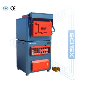 เตาเผาแบบคัพเพลชั่นสำหรับการทดสอบไฟไหม้ของ SCITEK พร้อมเทอร์โมคัปเปิลชนิด K ควบคุมอุณหภูมิ 1200 องศาเซลเซียส สำหรับการอบชุบสังกะสีบนแผ่นเหล็ก รับประกัน 1 ปี ใช้ไฟฟ้า 3 เฟส - Product Image 1