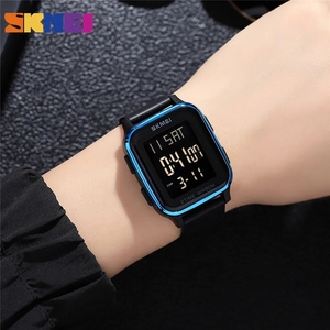 <span class=keywords><strong>SKMEI</strong></span> <span class=keywords><strong>1858</strong></span> hommes 3Bar mode lumière LED montre numérique étanche calendrier compte à rebours montres électroniques horloge Reloj Hombre - Product Image 6
