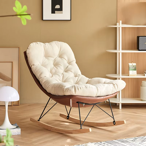 Fauteuil à bascule confortable pour salon, fauteuil à bascule moderne extra <span class=keywords><strong>large</strong></span> - Product Image 1