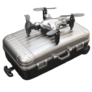 Mini <span class=keywords><strong>drone</strong></span> jouet UAV de poche 2,4 GHz avec étui de transport, contrôleur, drones nano pliables avec caméra WIFI FPV - Product Image 1