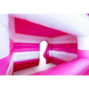 Children's Outdoor Inflatable Food Truck Bounce House Pizza, <strong>Hamburger</strong>, Fries, and Juice Theme for Birthday Party Rentals
