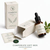 Coffret Cadeau d'Huiles Essentielles Professionnel Personnalisable pour Entreprises – Emballage Aromathérapie en Gros