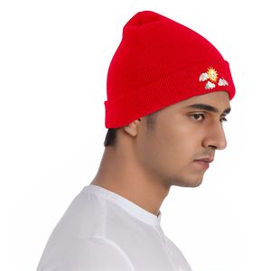 Bonnet en tricot avec image personnalisée Vestes en duvet d'extérieur avec patch de transfert de chaleur - Product Image 5