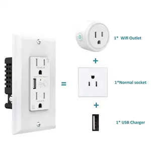 Factory Direct Sales Low Price Safe and durable Smart Outlet Socket Wifi for home use