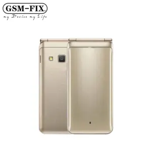 GSM-FIX Gốc Đối Với Samsung Galaxy Thư Mục G1600 Dual Sim 1.5GB RAM 8GB Rom Quad Core 8MP 3.8 ''4G LTE Ban Đầu Lật Điện Thoại Di Động