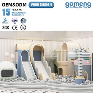 Area Giochi Morbida per Bambini con Scivolo, Certificazione di Conformità, Produzione su Larga Scala - Product Image 1