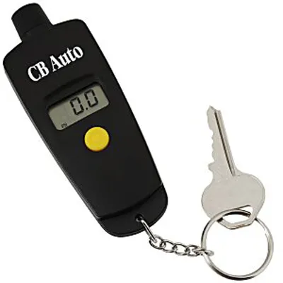 Promotional Gifts Full Service Digital Tire Gauge key ring tag key tag chain