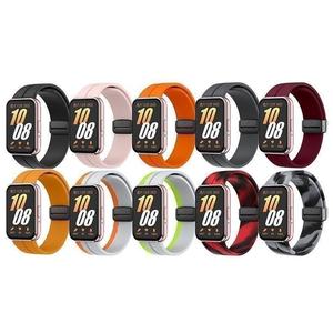 Correa de liberación rápida con hebilla magnética cómoda y suave para Samsung Galaxy Fit3 Smartwatch para Galaxy Fit3 correa de reloj de silicona - Product Image 1