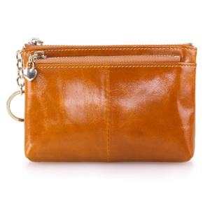 Hot Sale <b>Small</b> Pocket Coin <b>Purse</b> Top Grain Leather Wallet - Product Image 1