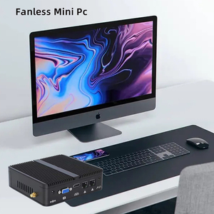 Nueva Mini PC Industrial sin ventilador N2840 CPU de doble núcleo J4125 con memoria de vídeo de 64GB 2x Ethernet 4x USB 128GB SSD memoria principal - Product Image 2