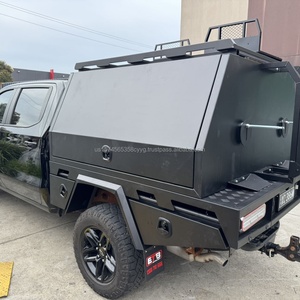 Aluminum Truck Ute Canopy Dual Cab Aluminum Ute Tray <b>Tool</b> <b>Box</b> for Ute Truck 4X4 Canopy - Product Image 2