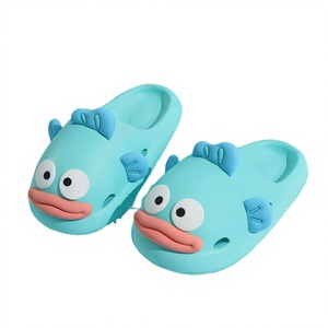 รองเท้าแตะผู้หญิงลายปลาการ์ตูนน่ารัก รุ่นใหม่ปี 2025 สำหรับฤดูใบไม้ผลิและฤดูร้อน ใส่ในบ้าน กันลื่น ระบายกลิ่นได้ดี พื้นนุ่ม EVA แฟชั่นสไตล์อินเทรนด์ - Product Image 2