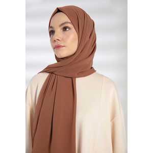 Chal de gasa de almendra para mujer, transpirable, ligero, estilo Oriente Medio. - Product Image 3