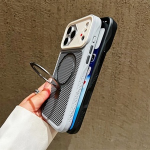 เคสแม่เหล็กแบบด้านลายคาร์บอนไฟเบอร์ สำหรับ iPhone 17 16 Pro 15 14 13 12 Pro Max ป้องกันการตกกระแทก - Product Image 5