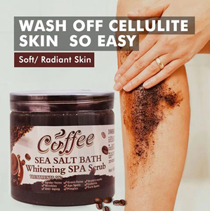 Venta al por mayor de productos de belleza naturales orgánicos blanqueamiento exfoliante corporal sal café exfoliante bálsamo Exfoliante para uso doméstico todo tipo de piel - Product Image 5