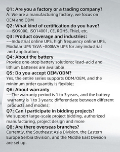 Thiết kế mới, bán chạy nhất, máy UPS dự phòng trực tuyến, hoạt động 220V, 3KVA - Product Image 6