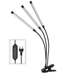 Desktop Clip-on <strong>Led</strong> Grow Lights 10W Full <strong>Spectrum</strong> with Timing Function <strong>Red</strong> Emission for Indoor Plant Growing - Product Image 4