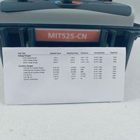 Testeurs de résistance d'isolement Megger MIT525 pour le diagnostic et la maintenance des équipements électriques haute tension