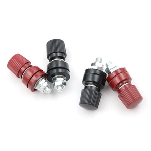 Terminales de Tornillo de 6 mm M6 para Fuente de Alimentación, <span class=keywords><strong>Poste</strong></span> de Conexión (Rojo + Negro) - Product Image 4