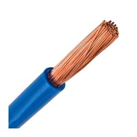 Cable de Cobre de Bajo Precio y Alta Calidad H07V-K H07V-R H07V-U BV BVV BVR THW TH, Cable Eléctrico para Construcción con Aislamiento de PVC