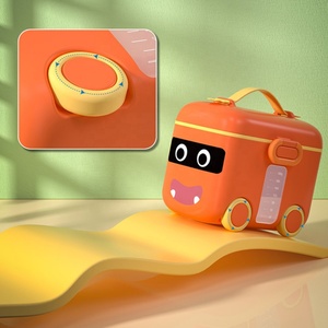 Toptan taşınabilir karikatür bebek süt tozu kutusu kaşık bebek formülü dağıtıcı sızdırmaz bebek gıda aperatif saklama kabı - Product Image 3