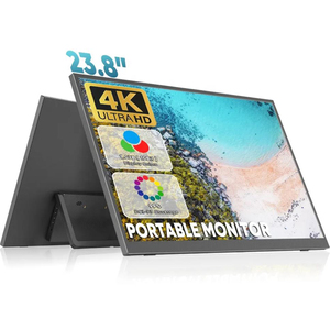 Moniteur de USB-C portable de <span class=keywords><strong>24</strong></span> <span class=keywords><strong>pouces</strong></span> avec taux de rafraîchissement de 100Hz Panneau 23.8 IPS Deuxième écran externe pour ordinateur portable de jeu Smartphone PC - Product Image 6