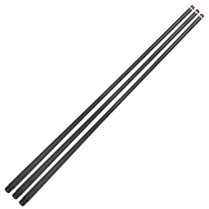TQJ-3D-001 - Taco de Billar Premium de Fibra de Carbono de 12.5 mm, Tecnología T800, Pin Radial, Segmento Paralelo de 400 mm, Listo para Usar - Product Image 4