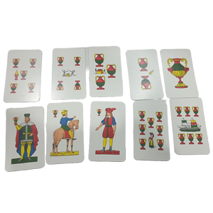 Naipes de póquer de plástico de papel de alta calidad Original español italiano Francia con diseño trasero personalizado y caja - Product Image 4