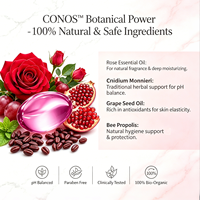 CONOS OEM Pilules naturelles à base de plantes pour l'hygiène intime féminine, stimulant de la libido, détoxifiantes, perles de gel moussantes, équilibre du pH