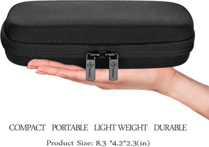 Sacs isothermes pour <span class=keywords><strong>insuline</strong></span> pour diabétiques, sac de refroidissement isolé pour organiser les médicaments avec 2 blocs de glace, noir - Product Image 6