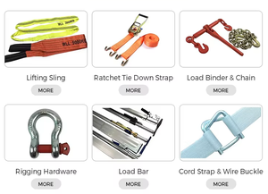 폴리에스터 산업용 래싱 스트랩 50mm 5000kg 파손 강도 EN12195 인증 플랫 롤화물 팔레트 포장 타이 다운 스트랩 - Product Image 5