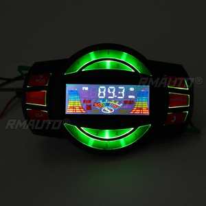 Waterproof Motorcycle Audio bluetooth MP3 <b>Stereo</b> Speaker Audio Radio Motorbike <b>System</b> With LCD Screen for Outdoor Motorcycle - Product Image 2