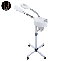 Vaporizador Facial Eléctrico Nanomister para Salón de Belleza, Tecnología Iónica, Lámpara de Aumento 2 en 1, Multifunción, Hidratante y Nutritivo