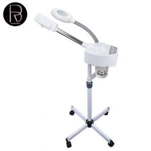 Vaporizador Facial 2 en 1 para Salón de Belleza, Vaporizador Facial Multifunción para el Cuidado de la Piel con Lámpara de Aumento - Product Image 6