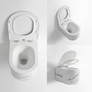 Super potente sciacquoni sanitari Wc supendu bagno in ceramica Set <span class=keywords><strong>di</strong></span> servizi igienici nella parete - Product Image 2
