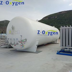 Z-Sauerstoff ISO CE Korrosions beständiges Industrie gas Flüssigkeit O2/N2/<span class=keywords><strong>CO2</strong></span>/Ar Lagert ank Kryogener Flüssig stickstoff <span class=keywords><strong>tank</strong></span> für Chemikalien - Product Image 3