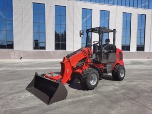 1100T <span class=keywords><strong>Europa</strong></span> TIPO 1Ton 1.1Ton China Mini cargadoras de ruedas telescópicas HZM811T - Product Image 3