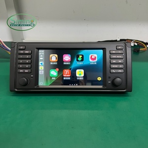 BMW X5 E53/E39/E38（1996-2004）用ダブルディン<span class=keywords><strong>Android</strong></span> Auto & CarPlay GPSステレオ、4G SIM WiFiとリバース入力対応 - Product Image 1