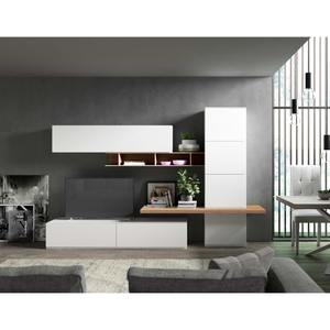 MODERNO PARA SALA DE ESTAR ROBLE BLANCO Y TRENZADO - Product Image 1