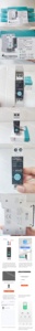 Interruptor inteligente Zigbee, disyuntor, control remoto inalámbrico, control remoto de teléfono, hogar inteligente, TO-Q-SY1-JZT - Product Image 6